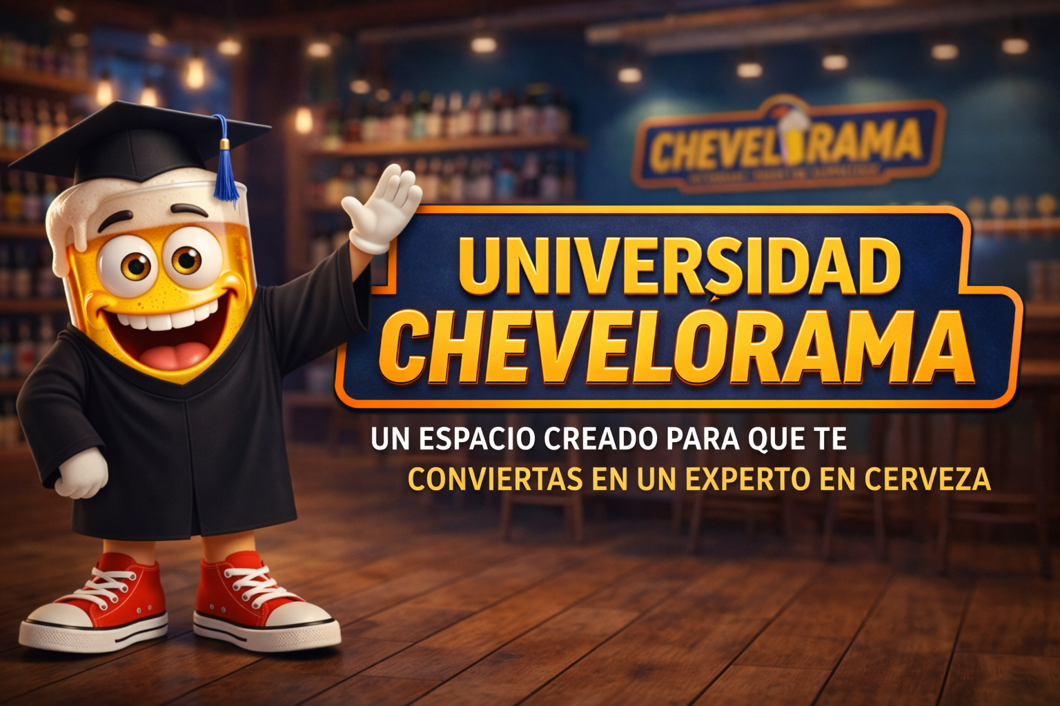 Mascota de Universidad Chevelorama